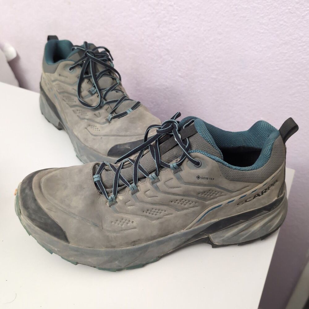 Scarpa Rush 2 Pro GTX Shoes Men's Size 14 Hiking Shoe No Insoles Scarpa
